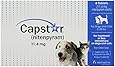 Novartis Capstar Flea Tablets for Dogs and Cats, 6 Count, 2-25 lbs, Blue