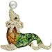Green And Amber Baby Seal Animal Brooch Pin