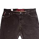 Alberto, Jeans, Rock 1418, brown striped [1293]