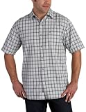 Nautica Jeans Men's Bushnell Check Short Sleeve Woven Shirt