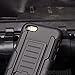 Cocomii Robot Belt Clip Holster iPhone 5C Case, Slim Thin Matte Kickstand Swivel Belt Clip Holster Reinforced Drop Protection Fashion Phone Case Bumper Cover Compatible with Apple iPhone 5C (Black)