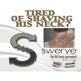 Stocking Stuffer Swerve back hair trimmer mangroomer shave razor
