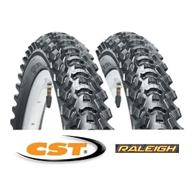 Raleigh CST Eiger Mountain Bike Tyre 26 x 1.95 - PAIR