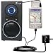 10 Watt Battery Powered Portable Amplified Audio Speaker with Dual charger also charges the Mio 168