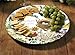 CounterArt Lazy Susan Glass Serving Plate, Botanical Birds
