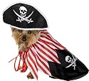 NEW DOG'S CARIBBEAN PIRATE FANCY DRESS COSTUME + HAT