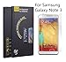 Galaxy Note 3 Screen Protector, Danyee® LIFETIME WARRANTY 0.33mm 2.5d Tempered Glass Crystal Clear | Slim | Anti Finger Print | Scratch Proof Screen Protector for Samsung Galaxy Note 3 N9000 N9005 N9006