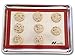 Silicone Baking Mats By Noella - Set of 2 Non Stick, Non Skid, Heat Resistant Pastry Mats - Work As Cookie Sheets - Professional Grade Baking Sheets of the Finest Quality