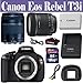Canon EOS Rebel T3i 18 MP CMOS APS-C Sensor DIGIC 4 Image Processor Digital SLR Camera with EF-S 18-135mm f/3.5-5.6 IS Standard Zoom Lens + Canon EF 75-300mm f/4-5.6 III Telephoto Zoom Lens + 16 GIG Memory Card