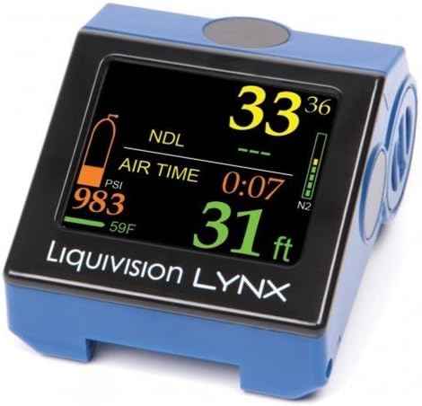 Liquivision Lynx Stand Alone Dive Computer (Blue)