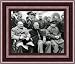 Framed Churchill/Eisenhower/Stalin World War II Photograph