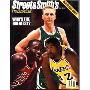 Street and Smith's Pro Basketball Guide 1988 (Michael Jordan, Magic... by Michael Jordan, Larry Bird, and Magic Johnson
