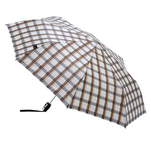 【クリックで詳細表示】Knirps Fiber T2 Duomatic LIMITED 【限定カラー】 折りたたみ傘 【ワンタッチ開閉式】 Check (Pure Style) KNFL878-203