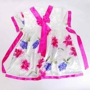 Girls Flower Korean Hanbok Mini Dress Skirt Rose Available Sizes: 3T, 4, 6 Girls Flower Korean Hanbok Mini Dress Skirt Rose Available Sizes: 3T, 4, 6