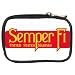 Compact Digital Camera Leather Case of U.S. Navy Marine Corps Semper Fi Phrase (Always Faithful) (USMC)