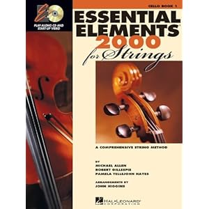 Essential Elements 2000 for Strings - Book 1 - Cello - BK+CD