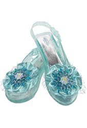 Disguise Disney's Frozen Elsa Shoes Girls Costume, One Size Child