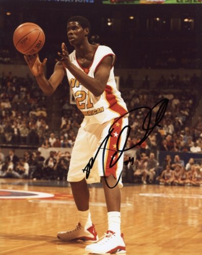 Marvin Williams Autographed/Hand Signed McDonalds All-American High School Games Basketball 8x10 Pho