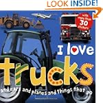 I Love Trucks Sticker Book