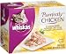 Whiskas Purrfectly Chicken Variety Pack (4-Chicken, 3-Chicken & Beef, 3-Chicken & Duck) Food for Cats, 10-Count Packages (Pack of 4)