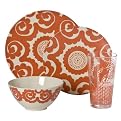 Suzanni Dining Collection - Lava Orange