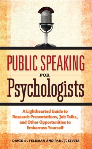 Public Speaking for PsychologistsB007TNOHIW