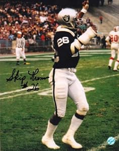 Autographed Skip Thomas Oakland Raiders 8x10 Photograph