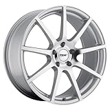 TSW Interlagos Silver Wheel with Machined Face (18x9