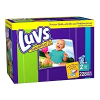 View ratings for Luvs Premium Stretch Diapers - Extra Large Pack