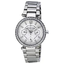Hot Sale Michael Kors Women's MK5615 Parker Silver Watch