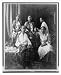 Historic Print S Five Filipino women seated wearing traditional costume
