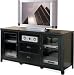 Martin Furniture Tribeca Loft Black Tall Console For Flat Panel TVs