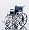 Excel 350 Lb Capacity - Extra Wide Wheelchair , 22 Inch Wide Seat