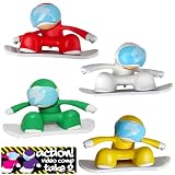 Chuckbuddies 手のひらサイズスノーボーダーフィギュア グリーンイメージ