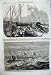 1859 Great Eastern Ship Wreck Jersey Mail Steam Express