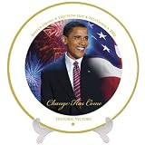 OBAMA HISTORIC VICTORY PLATE