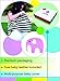 AmBaby Multi-Purpose Nursing Cover - Free Baby Teether Included (Black and White)