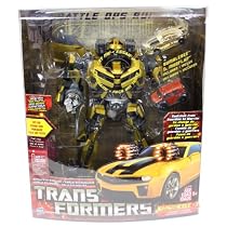 Transformers Limited Edition Metallic Gold Finish with Bonus Mudflap and Premium Bumblebee Figures
