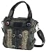 Sports : Canvas Bag, "PT", stonewashed, oliv, Schulterriemen, 2 Trageriemen, 30013