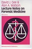 Lecture notes on forensic medicine