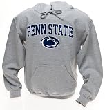 Penn State Hooded Sweatshirt Gray Arching Over Lion Head - XL - Gray
