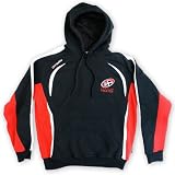 Cornish Pirates Hooded Top Red/Black