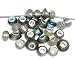 Ten Pack of Assorted Colors Glass Lampwork Murano Glass Beads For Snake Chain Bracelets
