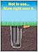 Quick-Snap In-Ground 4-Inch Pop-Up Adjustable Spray With Quick Hose Connector, AYK-621