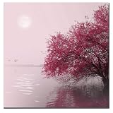 Trademar Art Philippe Sainte-Laudy Full Moon on the Lake Canvas Art