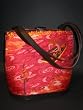 Silk Clam Bag Xochimilco in Red