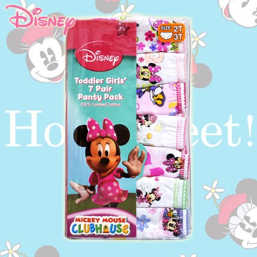 [ディズニー]Disney Minnie&Daisy 7pair panty pack #2/ミニー＆デイジーパンツアソート2（7枚組）