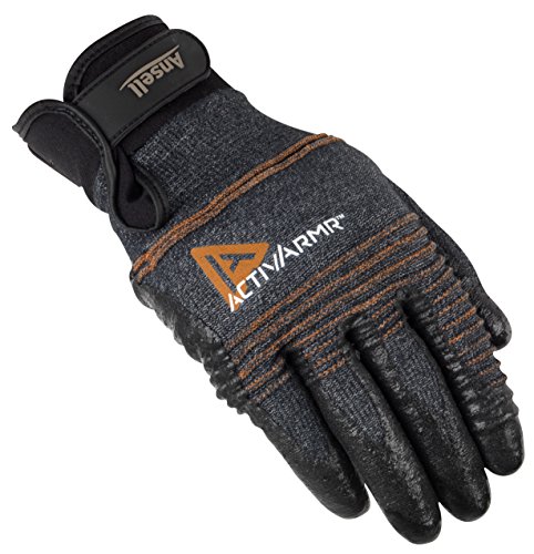 AnsellActivArmr 97-008 Multipurpose Gloves - Medium-Duty, Abrasion Resitance, Size X-Large (1-Pair)