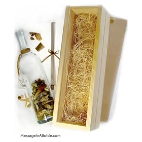 Message in a Bottle ® 100% Genuine Manufacturer Direct Personalized Gift - FREE Gift Box Included