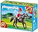 Playmobil Arabian Horse with Jockey and Stable